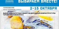 Голосование «Выбор приоритетных объектов дорожной инфраструктуры города Сосновоборска». - Город Сосновоборск
