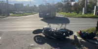 Жесткая авария с 50-летним мотоциклистом в Петрозаводске - Gubdaily.Ru