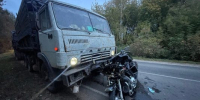 Под Орлом водитель «Харлея» влетел в КамАЗ - OrelTimes.Ru