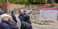На Лесной продолжается благоустройство детской площадки - Городской округ Красногорск
