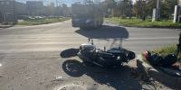 Мотоциклист пострадал в ДТП в Петрозаводске - StolicaOnego.Ru