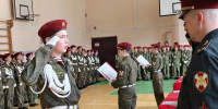 В Кирове росгвардейцы поздравили подшефных кадет с принятием Присяги - Росгвардия