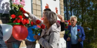 В селе Азяково состоялся митинг, посвящённый открытию мемориальной доски в память о Садриманове Радике Фаритовиче, участнике специальной военной операции - Бураевский район
