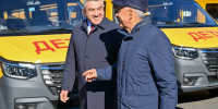 Рустам Минниханов передал 59 новых школьных автобусов школам Татарстана - Комсомольская правда Казань