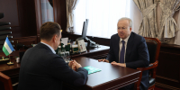 Андрей Назаров провел рабочую встречу с сенатором Совета Федерации от республики Олегом Головым - Государственное собрание - Курултай