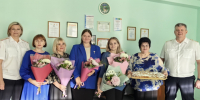 Полицейские Воркуты поздравили с Днем учителя педагогов кадетских классов. - Муниципальный округ Воркута