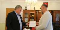 Илья Беспалов пообещал режиссерам помощь в съемках фильмов на улицах Тулы - Молодой коммунар