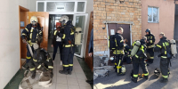 В Орле пожарные отработали тушение условного возгорания в здании УФМС - Орловский Вестник