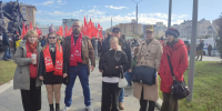 Делегация из Фрязино приняла участие в памятном мероприятии, посвященном событиям 1993 года - КПРФ