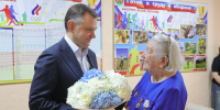 Юрий Слюсарь в преддверии Дня учителя посетил Ростовскую санаторную школу-интернат №28 - Администрация Ростовской области