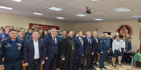 Председатель епархиальной комиссии по взаимодействию с МЧС принял участие в праздновании 94-й годовщины гражданской обороны - Епархия