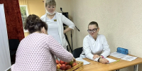Специалисты Центра медицины здорового долголетия Городской поликлиники №6 Ставрополя провели выездной прием в Краевой центр социального обслуживания - Министерство Здравоохранения