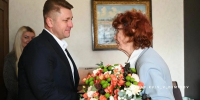 Демидов поздравил ветерана из Белгорода со 101-м днём рождения - Сетевое издание Победа 31