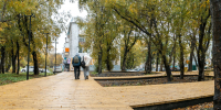 На улице Пограничной завершается благоустройство востребованной пешеходной зоны - Администрация г. Петропавловск-Камчатский