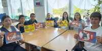 В Солдатско‑Степновской школе прошёл классный час «Сообщи, где торгуют смертью» - Быково-медиа
