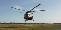 Ми-8 жёстко сел у реки Жупанова на Камчатке - Полуостров Камчатка