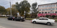 В Абакане по Советской столкнулись три автомобиля - ИА Хакасия