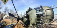 Появилось фото с места жесткой посадки вертолета Ми-8 на Камчатке - КП Владивосток