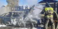 В селе Барлык Тувы огнеборцы ликвидировали два пожара за сутки - МЧС Республики Тыва