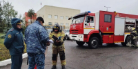 Петропавловск-Камчатский городской суд тренировались тушить пожарные МЧС России - МЧС по Камчатскому краю
