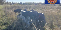 Двое подростков попали в больницу, улетев на квадроцикле в кювет в Татарстане - ИА Татар-информ