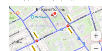 Временно перекрыто движение транспортных средств.. - Администрация г. Вятские Поляны