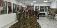 Маскировочные сети для наших бойцов: ежедневная работа волонтёров - Аскинский район