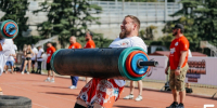 Фото: Федерация силового экстрима России / Дмитрий Большаков на чемпионате России в Сочи фото - Алтайская правда