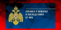 Справка о пожарах и последствиях от них за 9 месяцев 2026 года - МЧС Псковской области