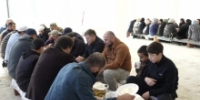 В Ленинкенте состоялся благотворительный мавлид в строящейся мечети Памяти героев СВО - Гумбетовский район