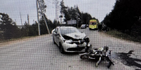 В Рязанском округе в ДТП попал несовершеннолетний мотоциклист - RyazPressa.Ru