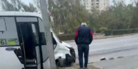 Маршрутное такси врезалось в столб в центре Волгодонска, пострадали люди - Bloknot-Volgodonsk.Ru