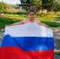 Уличная акция "Три цвета России." Гнездиловский СДК. - Социально-культурное объединение