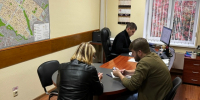 Вчера, 5 октября, и.о. главы управы района Котловка Никита Павловский провел прием жителей. - Район Котловка