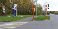 На бульваре им. академика Л.С. Барбараша в Рудничном районе заработали новые светофоры - Администрация города
