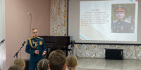 Уроженец Бугуруслана рассказал школьникам о службе военного дирижера - Газета Бугурусланская правда