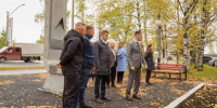 Глава Вологды проверил благоустройство на Клубова - OnlineVologda.Ru