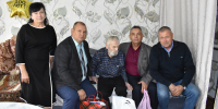 Поздравление ветерана Великой Отечественной войны - Камско-Устьинский район
