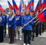 В центре Тулы провели флешмоб в честь дня рождения Путина - ИА Тульская служба новостей