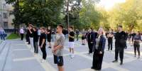 В ВолгГТУ прошла зарядка с чемпионом мира по плаванию - ВолгГТУ