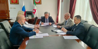 Руслан Гагиев провел встречу с руководителем избиркома Ингушетии - Сердало