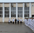 Церемония спуска Государственного флага Российской Федерации и Государственного флага Республики Дагестан. - Дербентский медколледж
