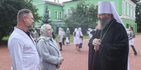 Глава Тамбовской митрополии встретился с медицинскими работниками ТОГБУЗ «Городская клиническая больница имени Архиепископа Луки города Тамбова» 2 - Тамбовская митрополия