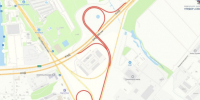 Перед вантовым мостом КАД добавят работ. С перекрытием пяти съездов  - 47 новостей