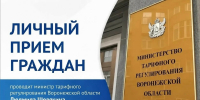 Министр Людмила Шелякина проведет личный прием граждан - Минтарифов Воронежской области