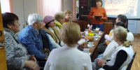 Вечер-позитив «Согреем ладони, разгладим морщины» - Городская библиотека №1