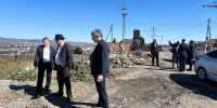 В Карабулаке начали ликвидацию незаконной свалки на улице Революционной - Сердало