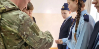 Ученики читинской школы № 20 официально присоединились к Всероссийскому детско-юношескому военно-патриотическому движению «Юнармия» - Комитет образования г. Чита