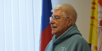 Вице-спикер городской Думы поздравил с 70-летием Виктора Израйлита - Городская Дума