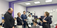 Уполномоченный по правам ребёнка в Санкт‑Петербурге Анна Митянина посетила школу № 31 Василеостровского района - Василеостровский район